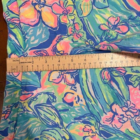 Lilly Pulitzer Ocean View Board Shorts Women’s Size L - Picture 6 of 9